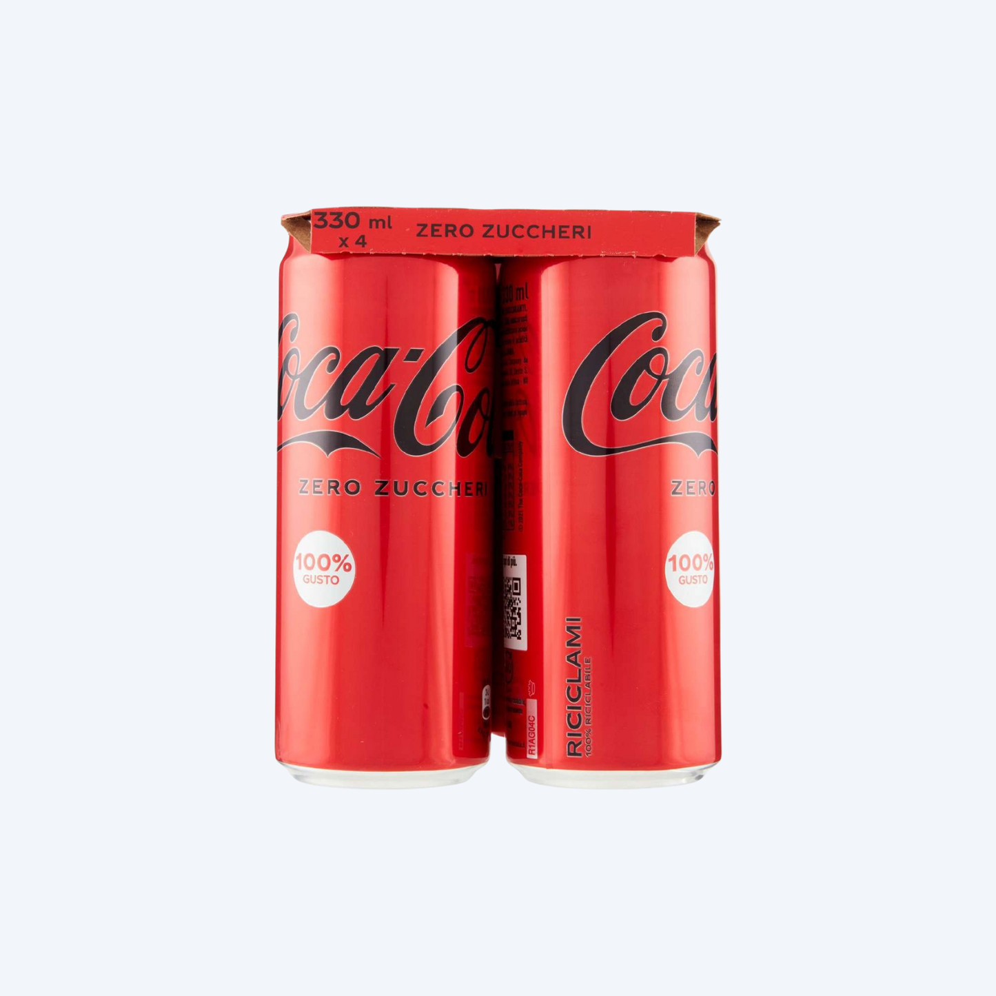 Coca Cola Zero lattina 4x0,33l